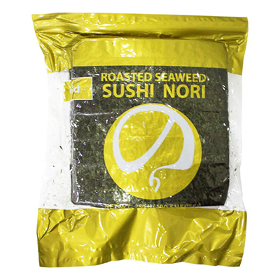 Sushi Nori Premium Roasted Seaweed 100 Sliver Full Sheets 